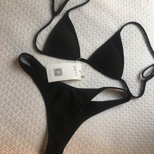 Zaful Black Bikini (cheeky/thong)